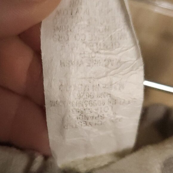 Wandering Dreams Grey Cream Camouflage Lounge Jogger Pants Medium - Picture 7 of 7